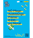 Vorschaubild Poster A3 blaues Sujet mit Logoplatz